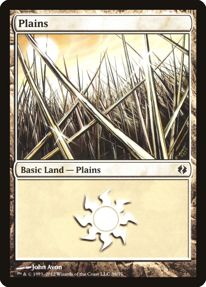 Plains (38) [Duel Decks: Venser vs. Koth] | Odin's Place
