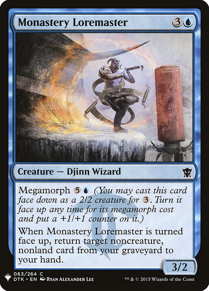 Monastery Loremaster [Mystery Booster] | Odin's Place