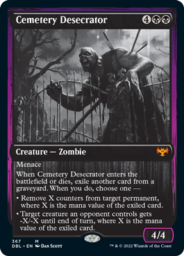 Cemetery Desecrator [Innistrad: Double Feature] | Odin's Place