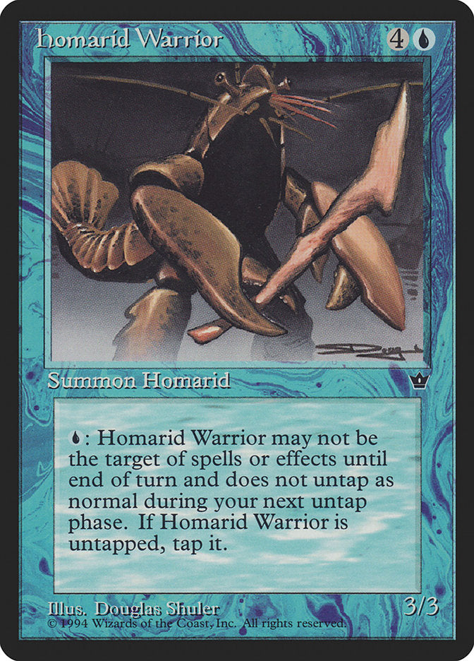 Homarid Warrior (Douglas Shuler) [Fallen Empires] | Odin's Place