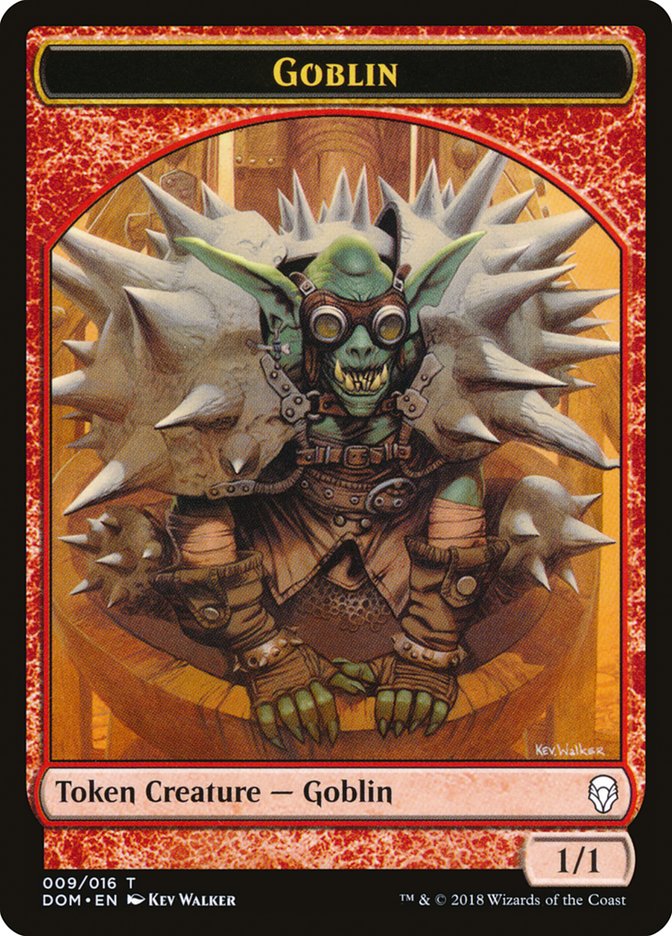 Goblin Token (9) [Dominaria Tokens] | Odin's Place