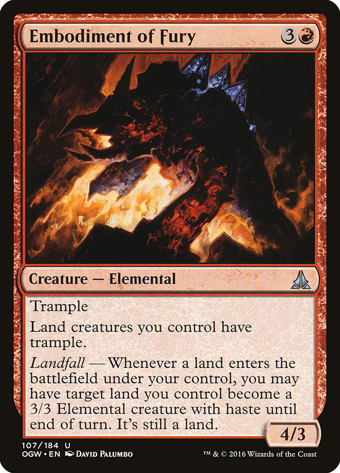 Embodiment of Fury (107) [Oath of the Gatewatch] | Odin's Place
