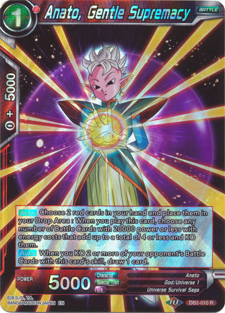 Anato, Gentle Supremacy (DB2-010) [Divine Multiverse] | Odin's Place