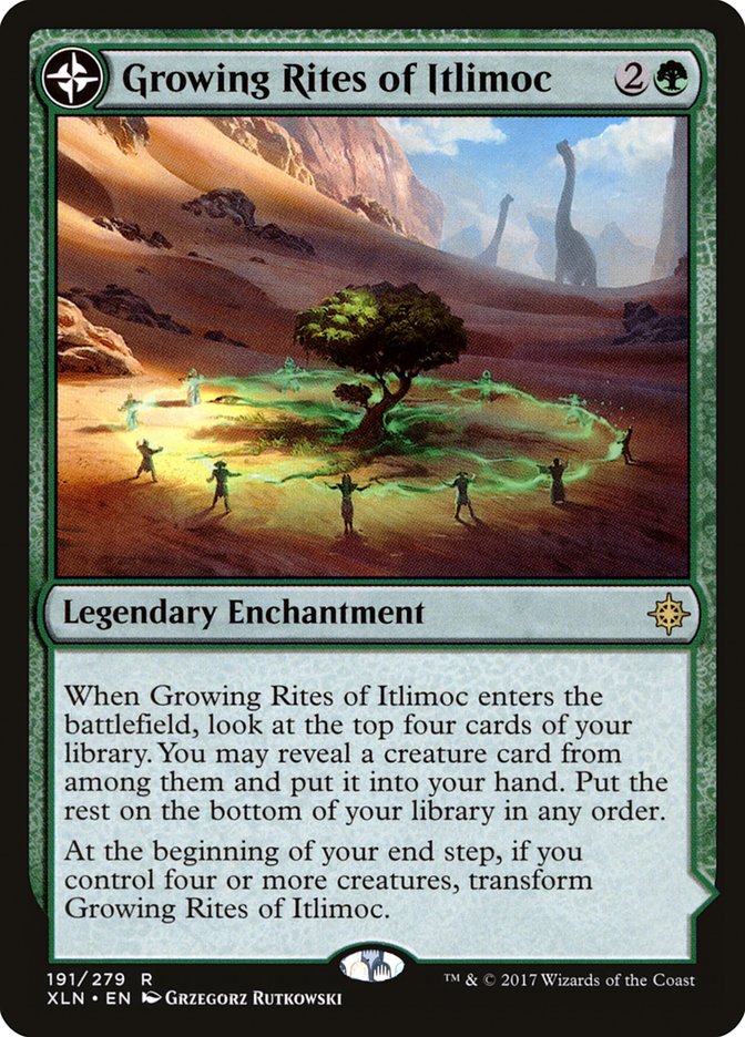 Growing Rites of Itlimoc // Itlimoc, Cradle of the Sun [Ixalan] | Odin's Place