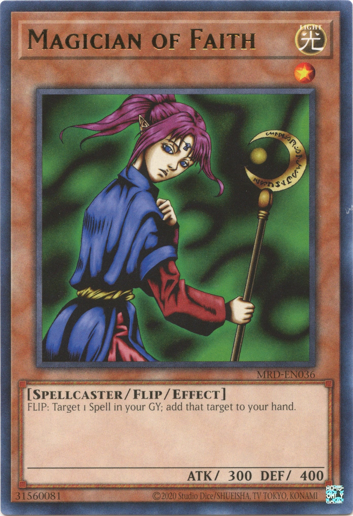 Magician of Faith (25th Anniversary) [MRD-EN036] Rare | Odin's Place