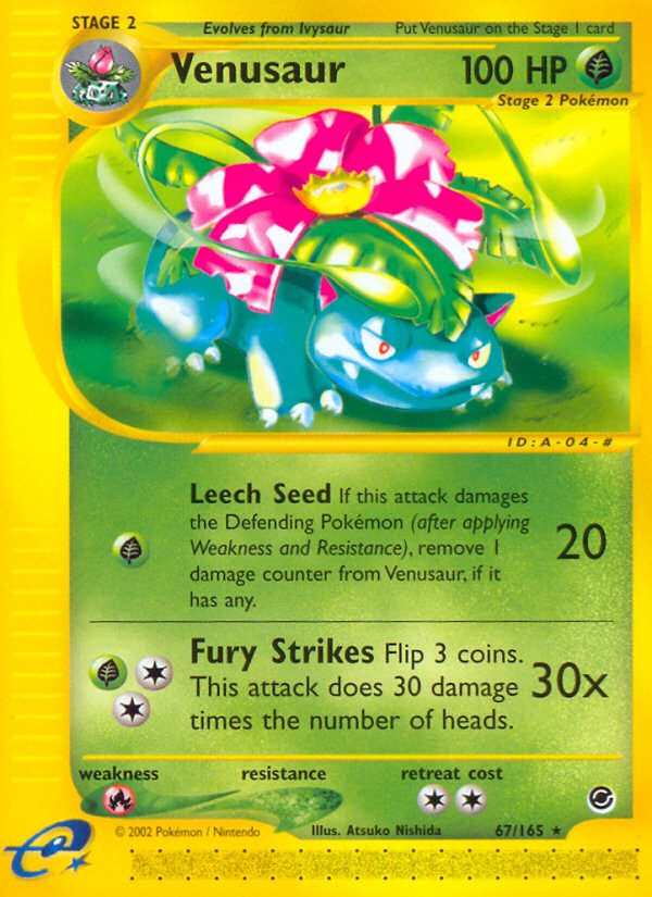 Venusaur (67/165) [Expedition: Base Set] | Odin's Place