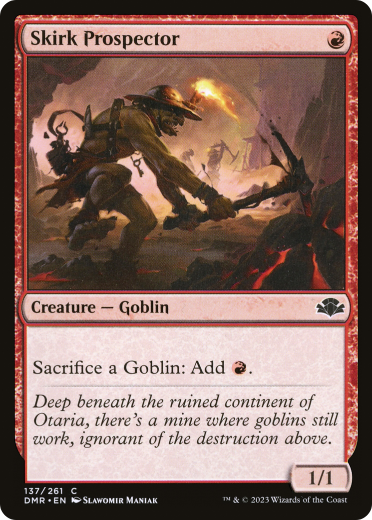 Skirk Prospector [Dominaria Remastered] | Odin's Place