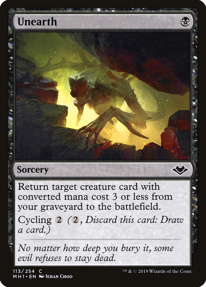 Unearth (113) [Modern Horizons] | Odin's Place