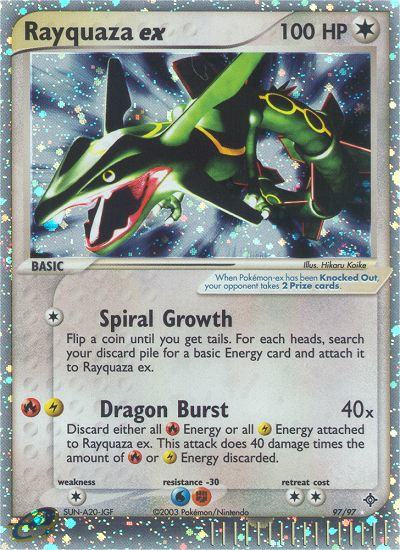 Rayquaza ex (97/97) [EX: Dragon] | Odin's Place
