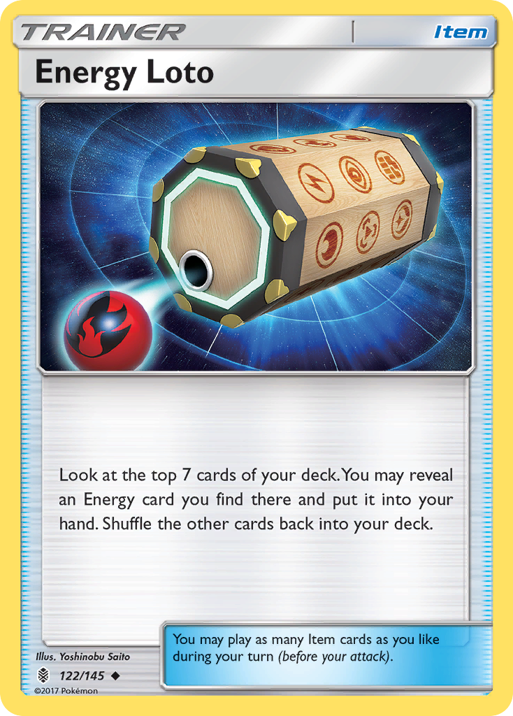 Energy Loto (122/145) [Sun & Moon: Guardians Rising] | Odin's Place