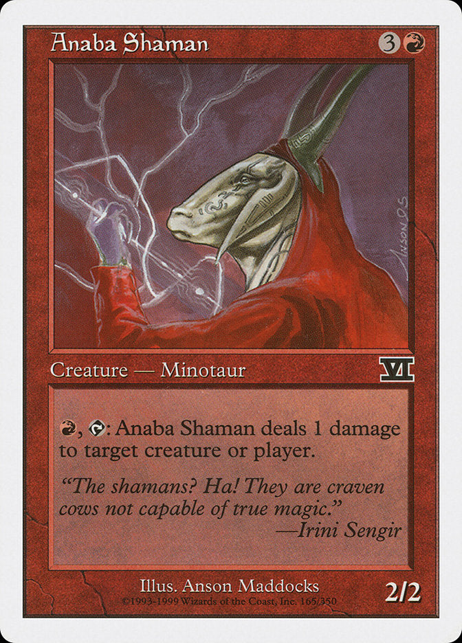 Anaba Shaman (165) [Classic Sixth Edition] | Odin's Place