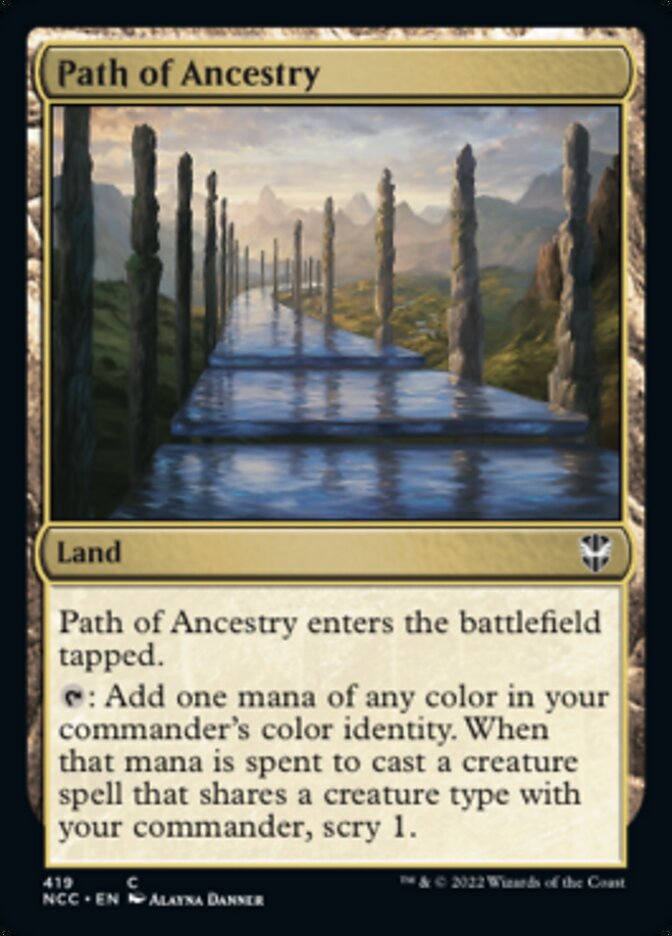 Path of Ancestry [Streets of New Capenna Commander] | Odin's Place