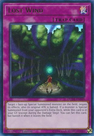 Lost Wind [DUDE-EN049] Ultra Rare | Odin's Place