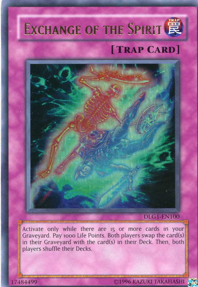Exchange of the Spirit [DLG1-EN100] Ultra Rare | Odin's Place
