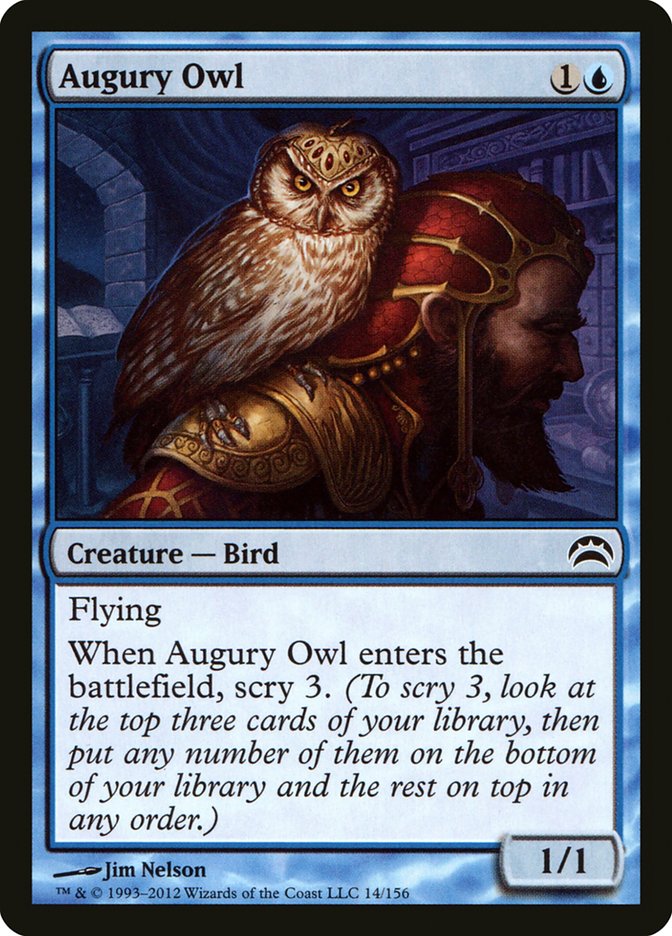 Augury Owl (14) [Planechase 2012] | Odin's Place