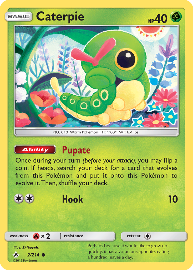 Caterpie (2/214) [Sun & Moon: Unbroken Bonds] | Odin's Place