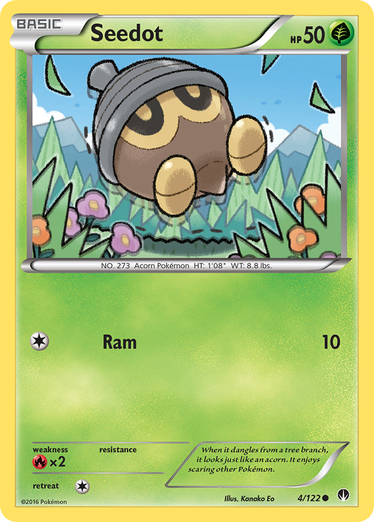 Seedot (4/122) [XY: BREAKpoint] | Odin's Place
