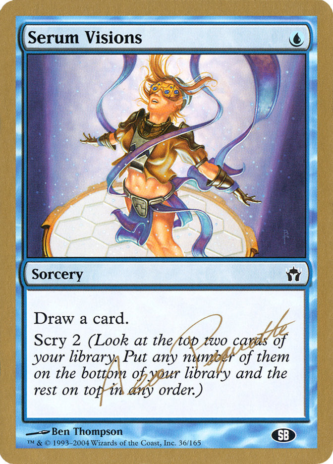 Serum Visions (Aeo Paquette) (SB) [World Championship Decks 2004] | Odin's Place
