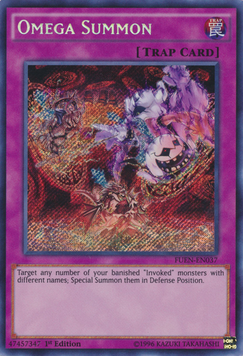 Omega Summon [FUEN-EN037] Secret Rare | Odin's Place