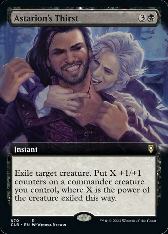 Astarion's Thirst (Extended Art) [Commander Legends: Battle for Baldur's Gate] | Odin's Place