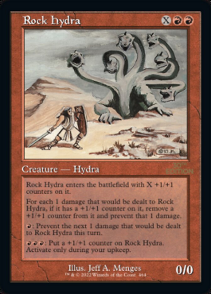 Rock Hydra (Retro) [30th Anniversary Edition] | Odin's Place