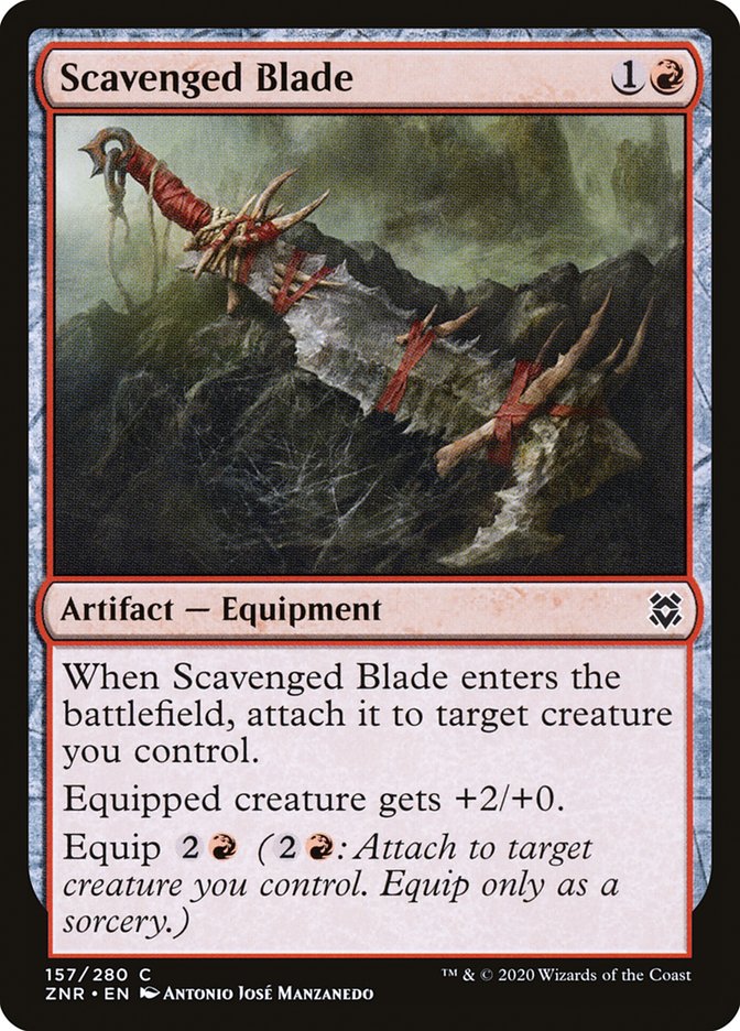 Scavenged Blade [Zendikar Rising] | Odin's Place