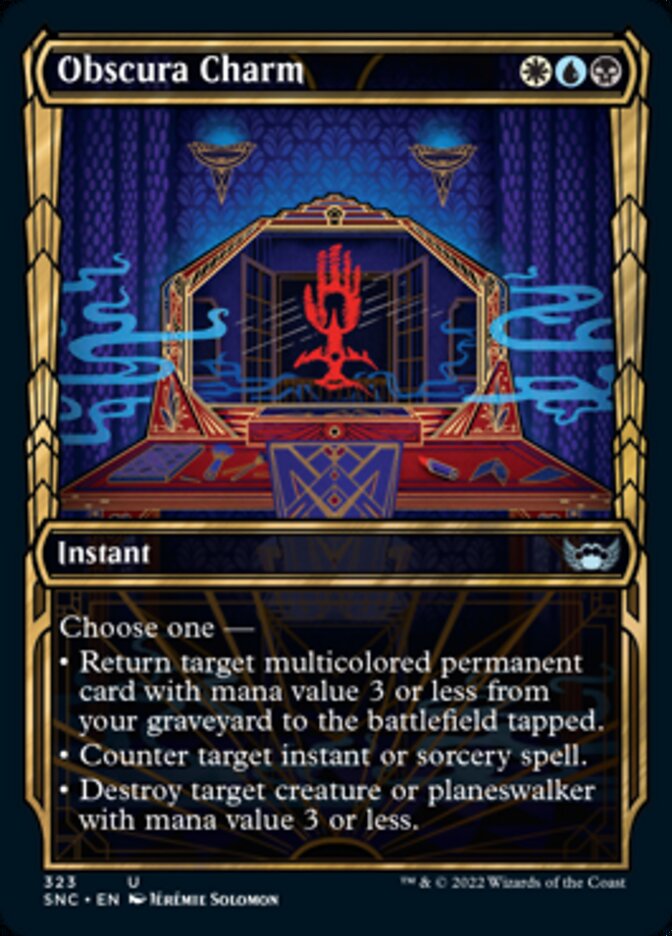 Obscura Charm (Showcase Golden Age) [Streets of New Capenna] | Odin's Place