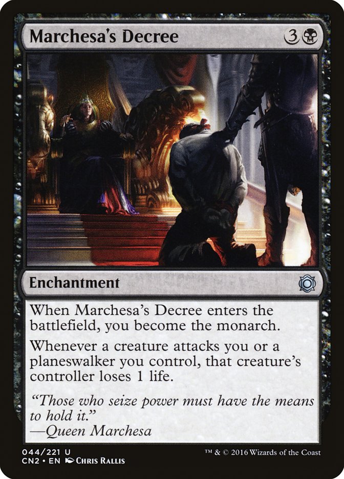 Marchesa's Decree (44) [Conspiracy: Take the Crown] | Odin's Place