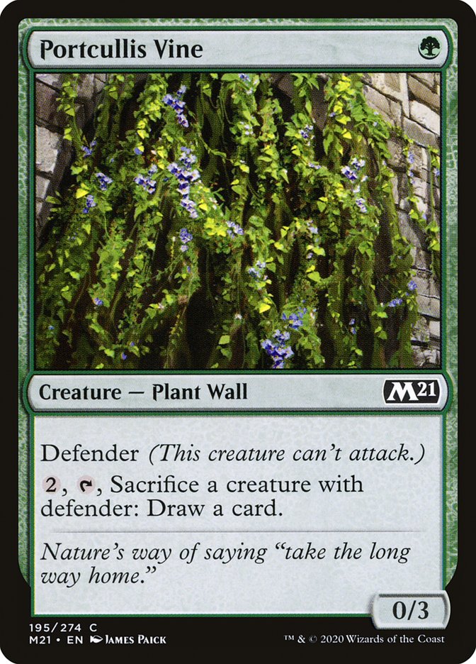 Portcullis Vine [Core Set 2021] | Odin's Place