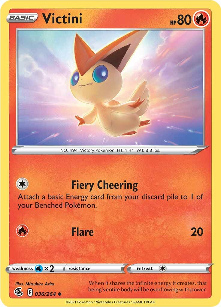 Victini (036/264) [Sword & Shield: Fusion Strike] | Odin's Place