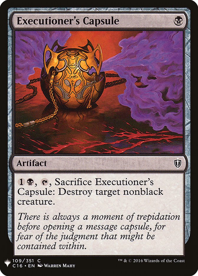 Executioner's Capsule [Mystery Booster] | Odin's Place