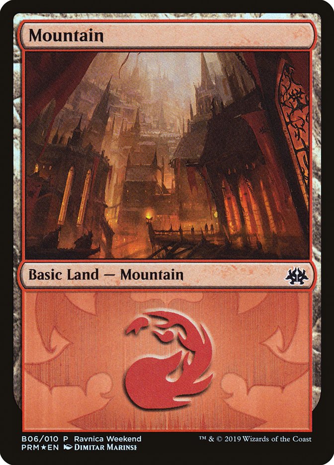 Mountain (B06) [Ravnica Allegiance Guild Kit] | Odin's Place