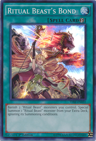Ritual Beast's Bond [THSF-EN031] Super Rare | Odin's Place