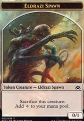Eldrazi Spawn (002) // Eldrazi Double-Sided Token [Planechase Anthology Tokens] | Odin's Place