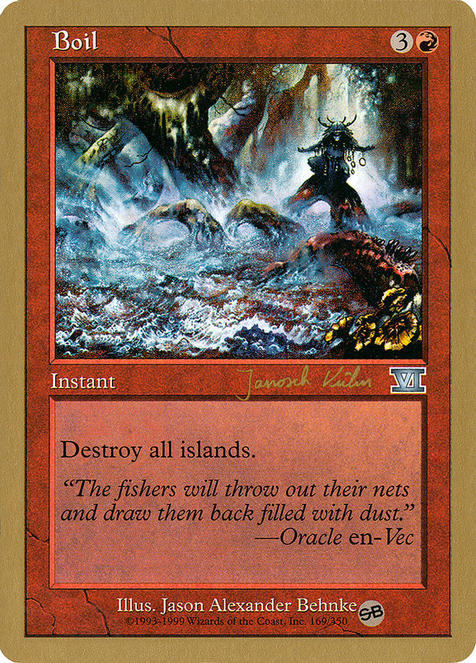 Boil (Janosch Kuhn) (SB) [World Championship Decks 2000] | Odin's Place
