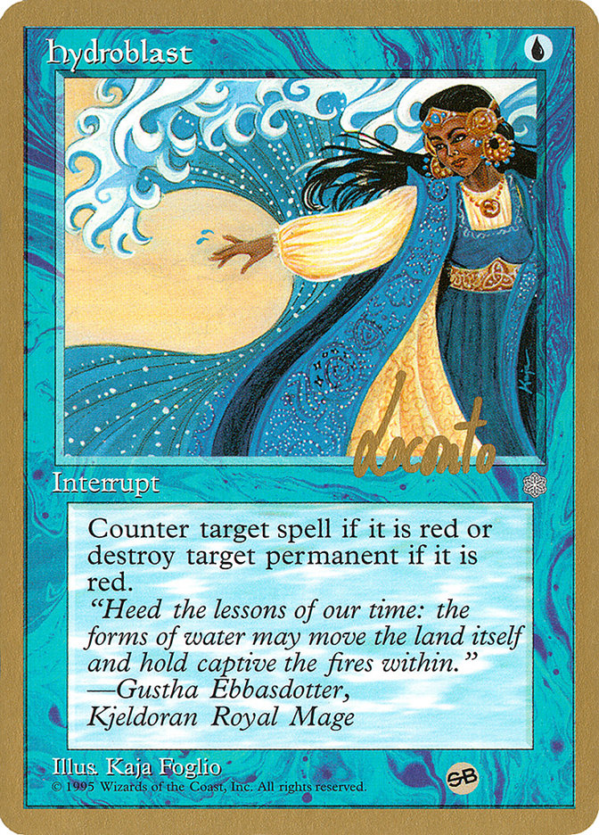 Hydroblast (Michael Loconto) (SB) [Pro Tour Collector Set] | Odin's Place