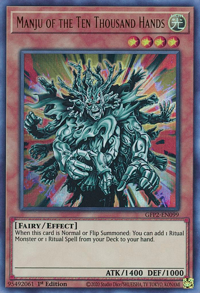 Manju of the Ten Thousand Hands [GFP2-EN099] Ultra Rare | Odin's Place