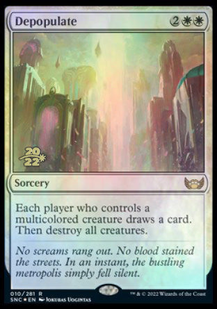 Depopulate [Streets of New Capenna Prerelease Promos] | Odin's Place