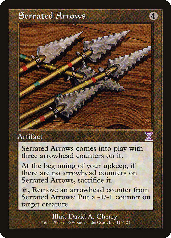 Serrated Arrows (114) [Time Spiral Timeshifted] | Odin's Place