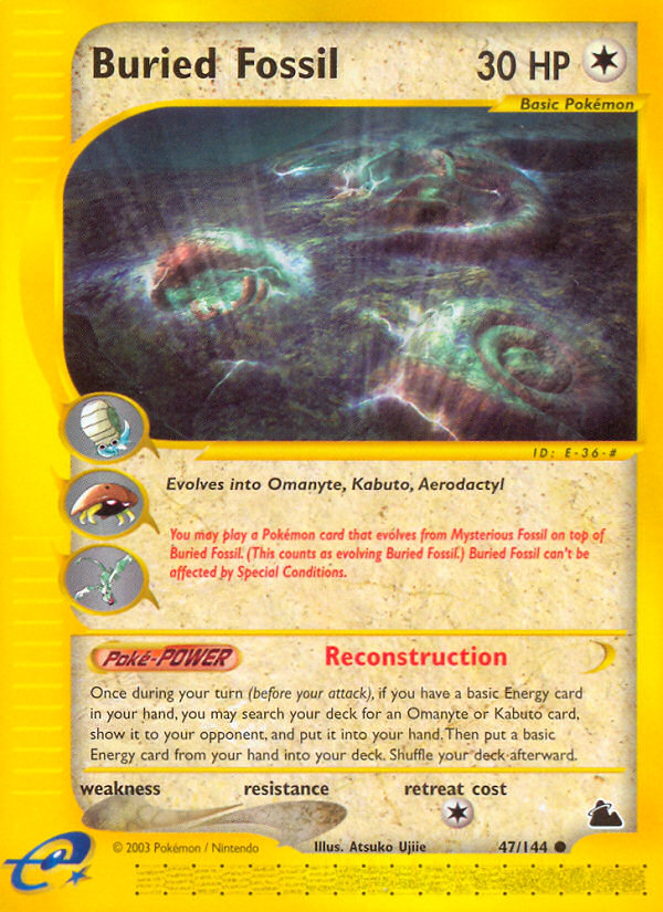 Buried Fossil (47/144) [Skyridge] | Odin's Place
