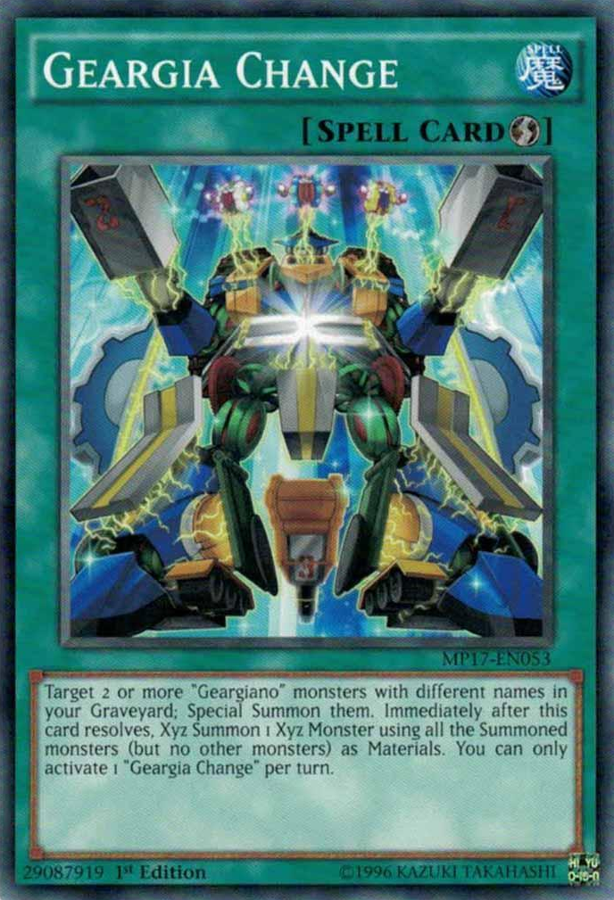Geargia Change [MP17-EN053] Common | Odin's Place