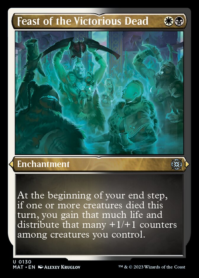 Feast of the Victorious Dead (Foil Etched) [March of the Machine: The Aftermath] | Odin's Place