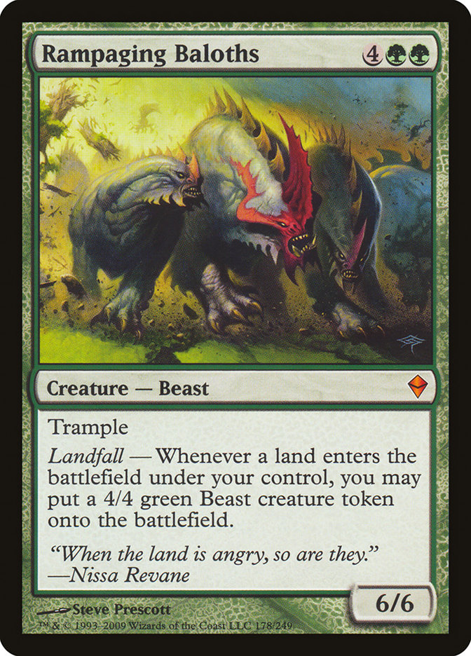 Rampaging Baloths (Oversized) [Oversize Cards] | Odin's Place