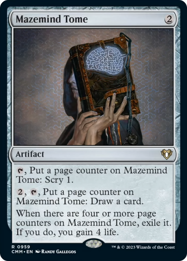 Mazemind Tome [Commander Masters] | Odin's Place