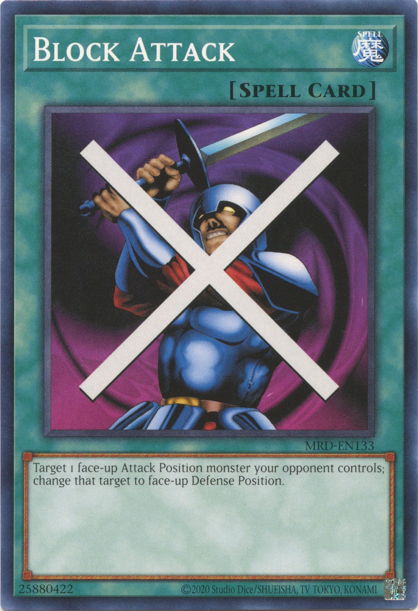 Block Attack (25th Anniversary) [MRD-EN133] Common | Odin's Place