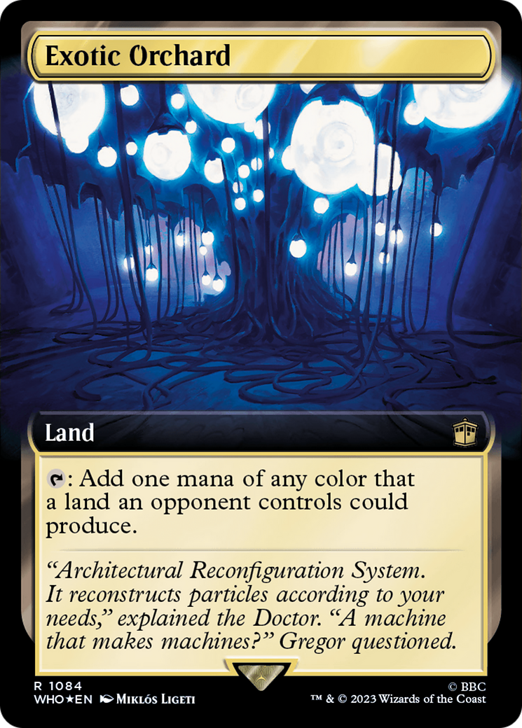 Exotic Orchard (Extended Art) (Surge Foil) [Doctor Who] | Odin's Place