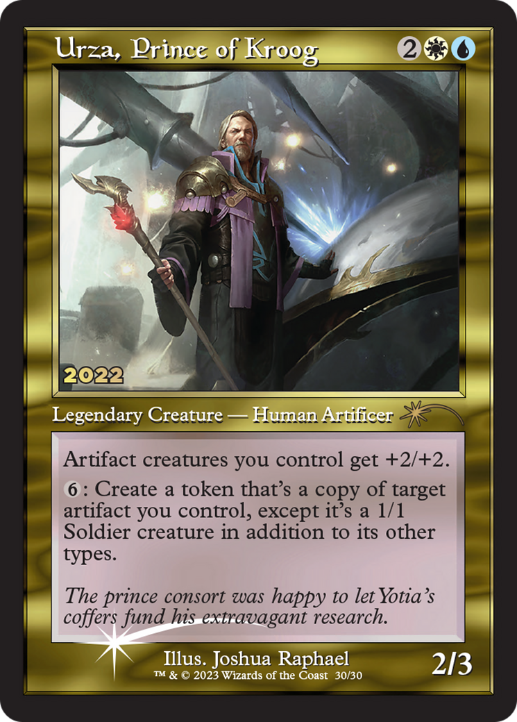 Urza, Prince of Kroog [30th Anniversary Promos] | Odin's Place