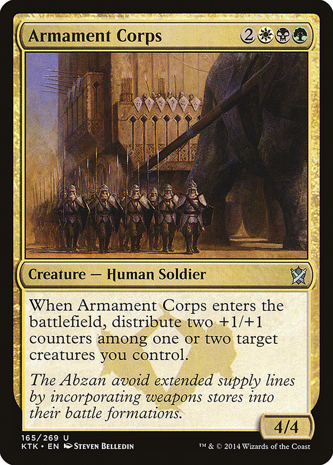 Armament Corps (165) [Khans of Tarkir] | Odin's Place