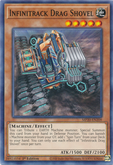 Infinitrack Drag Shovel [MP20-EN209] Common | Odin's Place