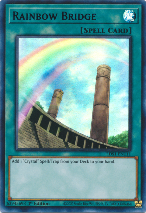 Rainbow Bridge (Purple) [LDS1-EN111] Ultra Rare | Odin's Place